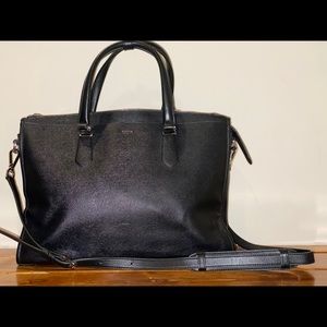 Women’s Tumi Black Leather Briefcase